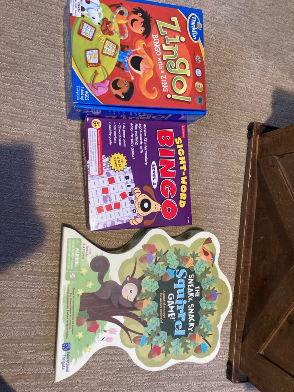 Zingo! Bingo! Educational games